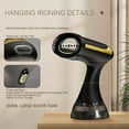 thumbnail image 3 of Clothes Steamer in Black with Removable Water Tank and Porous Heating, 3 of 7