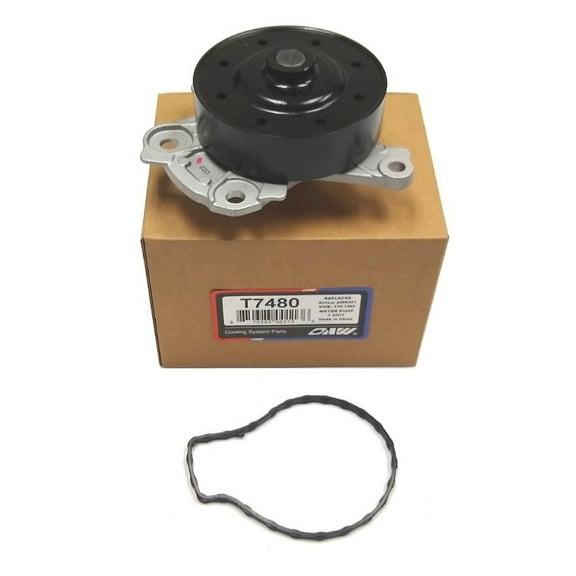 OAW T7480 Water Pump for 09-19 Toyota Corolla (Non-Eco Model), 09-13 Matrix, 08-14 Scion XD, 09-10 Pontiac Vibe [L4 1.8L 2ZR-FE] Fits select: 2009-2010 TOYOTA COROLLA BASE/S/LE/XLE