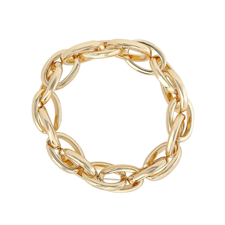 Jessica Simpson Women's Interlocking Link Bracelet - Walmart.com