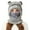 Grey, variant on Winter Knitted Hat Scarf Combo Warm Lined Earflap Hat For Cold Weather Outdoor Activities And Ears