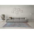 thumbnail image 3 of Ahgly Company Indoor Square Persian Light Blue Traditional Area Rugs, 3' Square, 3 of 4