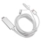 thumbnail image 5 of Cable adaptador 3 en 1 Micro USB tipo C a HDMI, cable de duplicación HDMI, convertidor adaptador, 5 of 14