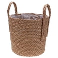 thumbnail image 1 of GOOHOCHY Cesta de almacenamiento multiusos con asa de doble grosor y lino tejido (marrón claro), 1 of 7