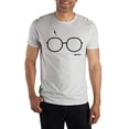 thumbnail image 4 of Harry Potter Glasses & Scar Mens White Short Sleeve Shirt-Medium, 4 of 6