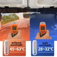 thumbnail image 4 of Parasol de parabrisas EJDRFN para Jeep Wrangler TJ JK JL y Gladiator JT de 2/4 puertas, 4 of 7