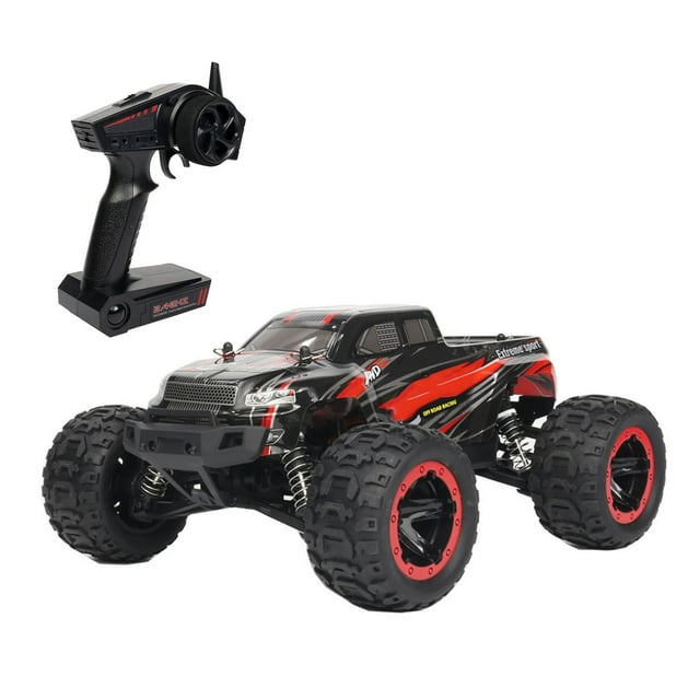 Carro de control remoto Camión todoterreno Remote Control Coche de alta velocidad 40 km / h 1/16 2.4GHz Coche de carreras 4WD RTR Juguete para niños Niños Abanopi Carro de control remoto