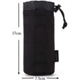 thumbnail image 2 of Jaula para botella de agua militar táctica negra, jaula para botella de caldera Molle impermeable para acampar, senderismo, correr, negro, 2 of 5