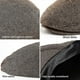 thumbnail image 3 of Adjustable sun hat men's travel beret (coffee + light gray) 2 pieces, 3 of 5