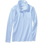 George Girls School Uniform Long Sleeve Polo with Scotchgard Stain Resistant Treatment (Little Girls & Big Girls)