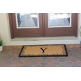 thumbnail image 4 of A1HC First Impression Lori Floral Non Skid 24" X 39" Monogrammed Doormat, 4 of 11