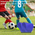 thumbnail image 5 of Bandas de cordones de fútbol, cubiertas de cordones de silicona para botas de fútbol juvenil, accesorios deportivos para zapatos de béisbol y fútbol., 5 of 5