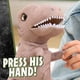 thumbnail image 4 of Jurassic World Renacer Rugiendo T. Rex, Peluche Interactivo de 10,5 Pulgadas, Niños y Niñas de 3 Años en Adelante, 4 of 5