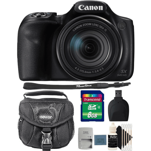 Canon Powershot SX540 HS 20.3MP Digital Camera with Deluxe Accessory
