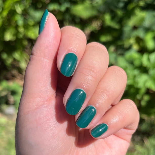 Olive & June Quick Drying Nail Polish, Fiddlefig, Deep Green, 0.3