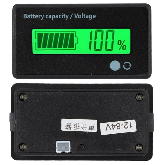 GY-6D LCD Battery Display, Battery Capacity Monitor, Accurately For Lithium Iron Battery For -acid Battery For Lithium Battery
