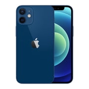 Restored GSM and CDMA, Apple, iPhone 12 MiniRB, Cell Phones, 64GB Smartphone 2227 mAh Battery 4 GB RAM, Blue/5.42 in