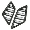 thumbnail image 3 of uds cubierta de salida de ventilación superior delantera embellecedor patrón de fibra de carbono tablero cubierta de salida de aire acondicionado para Mitsubishi Outlander, 3 of 5