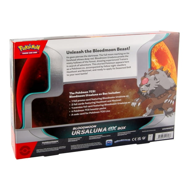 bloodmoon ursaluna pokemon card ex PSA 9 – Zapp! Comics Included are a foil promo card Jumbo Pokemon Card - Bloodmoon