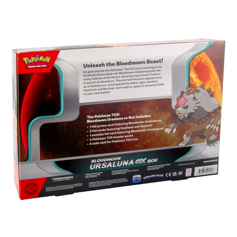 Bloodmoon Ursaluna ex Pokemon Box