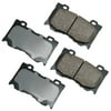 Akebono ASP1346 Disc Brake Pad Kit Fits select: 2008-2013 INFINITI G37, 2014-2023 INFINITI Q50