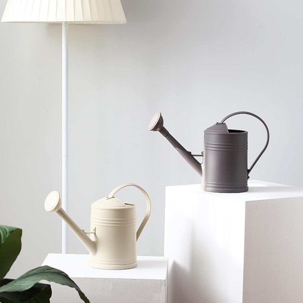 AOOOWER Large 2L Capacity Garden Watering Can With Interchangeable Spout Ergonomic Grip For Potted Plant Hanging Baskets