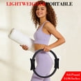 thumbnail image 2 of Garvee Pilates Ring Set with Mini Exercise Ball & 3 Resistance Bands, Home Workout Kit with Magic Circle, Non-Slip Handles & Anti-Burst Yoga Ball for Full Body Training, 2 of 6