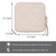thumbnail image 2 of Bolsa para guardar toallas sanitarias, neceser portátil para maquillaje, organizador de tampones y compresas menstruales, neceser para el primer periodo menstrual para adolescentes, mujeres y niñas., 2 of 5