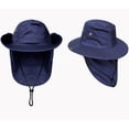 thumbnail image 4 of Straw Bucket Hat for Women - Y2K Style Beach Hat Packable Summer Men Mountaineering Fishing Hood Rope Outdoor Shade Foldable Casual Bucket Hat, 4 of 5
