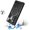 Black, variant on Phone Case for Galaxy S26 Magnetic Ring Stand Shockproof Hybrid Full Camera Slide Guard Anti Slip Heavy Duty Protective Armor Cover [Blue]