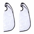 thumbnail image 1 of 2Pcs White Plastic Hair Washing Apron for Salon Use and Home Care with Adjustable Feature, 1 of 8