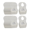 thumbnail image 3 of Baberos desechables para bebé 20 piezas Hugo amarillo bolsa de arroz absorbente para bebé recién nacido delantal para comer, 3 of 10