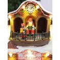 thumbnail image 5 of Santa's Workshop Christmas Decoration - Brown. Christmas Village F07M3-28A, 5 of 6