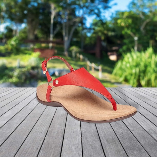 Sandalias con chancletas de masaje de fondo plano Sandalias casuales y cómodas para mujer Wmkox8yii shjk5068