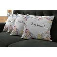 thumbnail image 2 of Ambesonne Tea Party Throw Pillow Cover 4 Pack, Doodle Frame, 18", Multicolor, 2 of 6