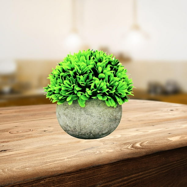 eñas s Craft Simution Gifts Dousewarming Gifts Bonsai PU Material Ornamento Baoblaze Plantas en macetas