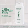 thumbnail image 4 of Native Body Wash, Eucalypts & Mint, Sulfate Free, for Women & Men, 18 fl oz, 4 of 15
