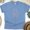CarolinaBlue, variant on Consider How the Wildflowers Grow Luke 12:27 Bible Verse T-Shirt, White, Size S