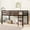 Espresso, variant on Leumius Twin Loft Bed with Ladder, Bed Platform of Strengthened Slats Solid Wooden Bed for Boys Girls Grey
