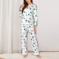 thumbnail image 2 of Sikiie Cartoon House Car Women's Long-Sleeve Shirt and Full-Length Bottom Pajama Set (s-xxl)-X-Large, 2 of 7