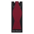 thumbnail image 2 of Jacob Alexander Men's Solid Color Extra Large Self-Tie Bow Tie - Burgundy, 2 of 4