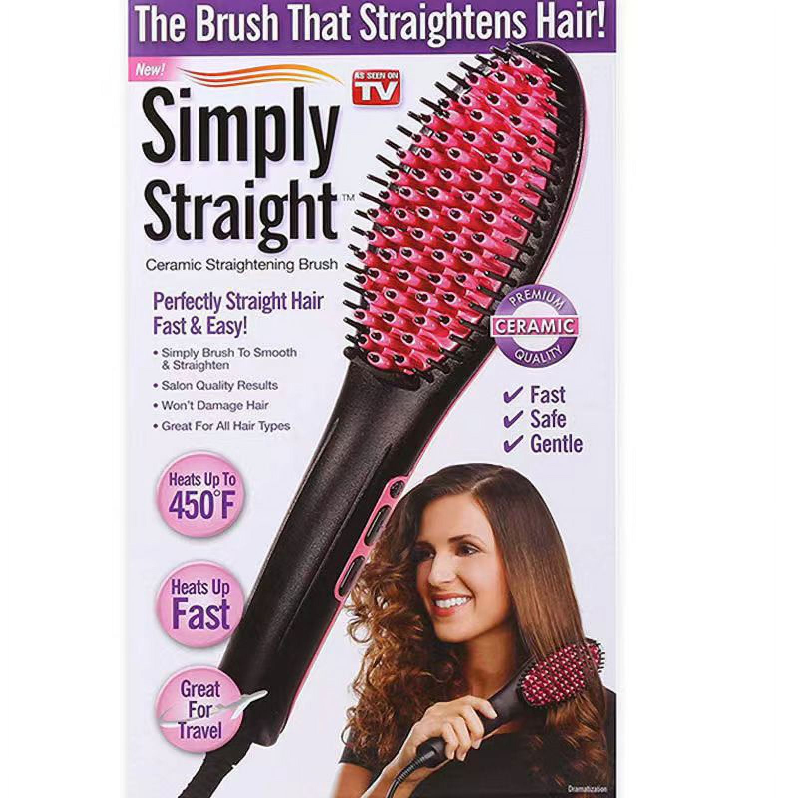 Hairdressing Comb Straightening Comb Magic Electric Comb Hot Brush