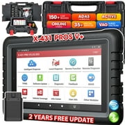 LAUNCH X431 PROS V+ OBD2 Scanner Car Diagnostic Scan Tool, 35+ Services, ECU Coding, AutoAuth for FCA SGW, 2 Years Free Update, Same as X431 V+/ V PRO/Pros V4.0
