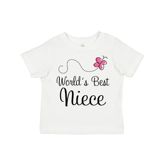 Inktastic Worlds Best Niece Girls Toddler T-Shirt