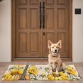 thumbnail image 4 of Beige Music Sunflower Guitar Pattern Door Rugs,Washable Non Slip Door Mats Indoor,Decorative Door Mats,Entry Mat Indoor for Entrance,Bedroom,Kitchen,Bathroom,16"x47", 4 of 6