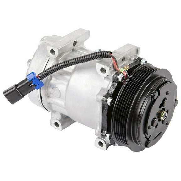 AC Compressor & A/C Clutch For International Replaces Sanden 4815 - BuyAutoParts