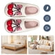 thumbnail image 1 of Nubes Suaves Kawaii Peludas Zapatos para El Cerezo Sin Deslizamiento Cómodo Cálido, 1 of 9