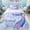 Mermaid 01, variant on Erosebridal Cute Mermaid Princess Queen Comforter Set, Fish Scale Bedding Comforter Set, Purple, 3pcs