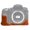 Brown, variant on 1/4 inch Thread PU Leather Camera Half Case Base for Canon EOS 90D