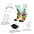 thumbnail image 3 of Honeii African Women Print Children's Colorful Socks,Unisex Kids and Toddlers' Cushioned Sock,Kids Athletic Crew Socks,for Everyday Wear and Sports, 3 of 5