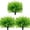 Green 3PCS, variant on CY5O5ee 4PCS ArtificialPlants Fern Greenery Shrubs Outdoors Green Leaves Fern Greenery Decor for Living Room Home Hanging Planter Window Decoration